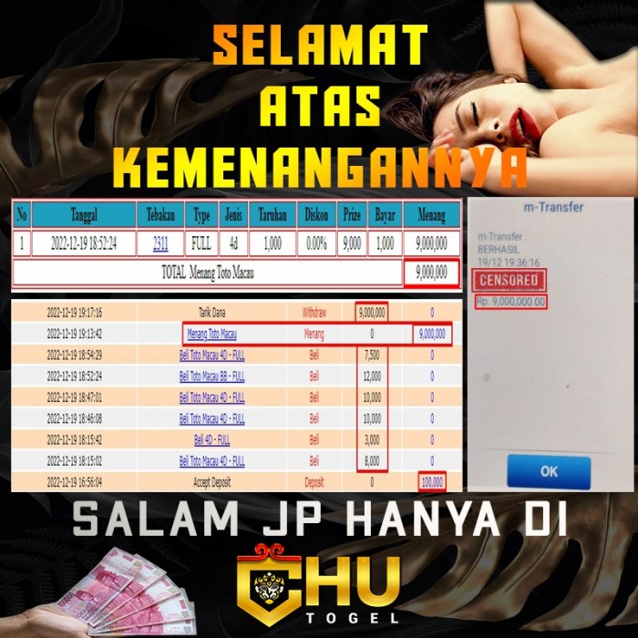 CHUTOGEL ~ Diskon deposit untuk member CHUTOGEL