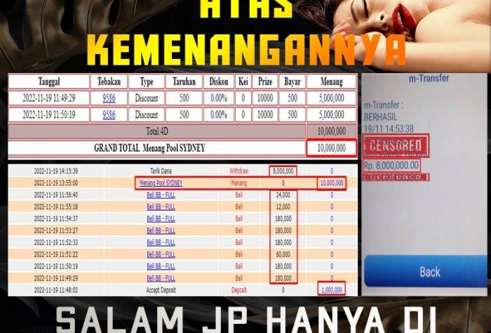 CHUTOGEL ~ Promo deposit pertama untuk member baru CHUTOGEL